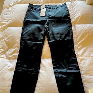 Black Leather pants from Zara